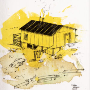 Mini-Maisonnette Jaune